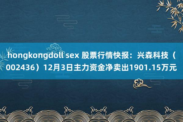 hongkongdoll sex 股票行情快报：兴森科技（002436）12月3日主力资金净卖出1901.15万元